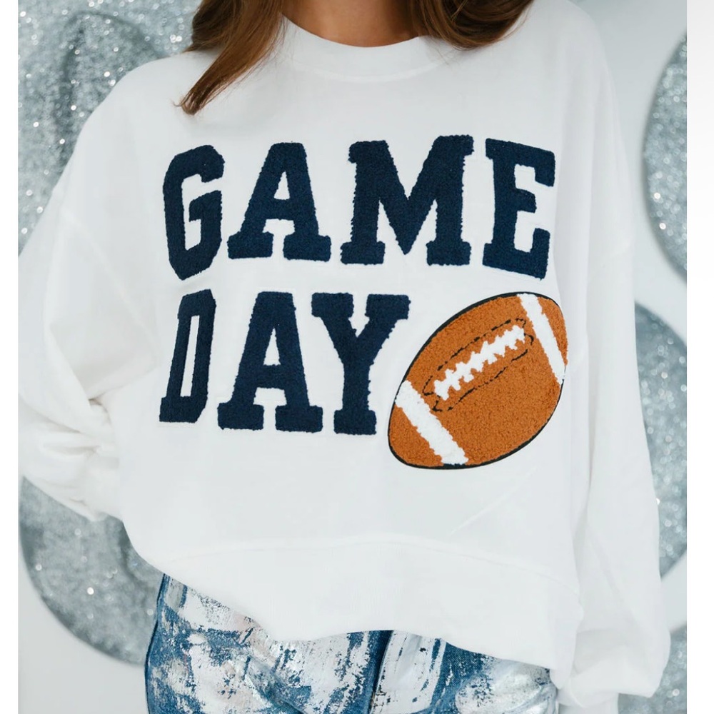 Judith March Game Day Varsity Pullover